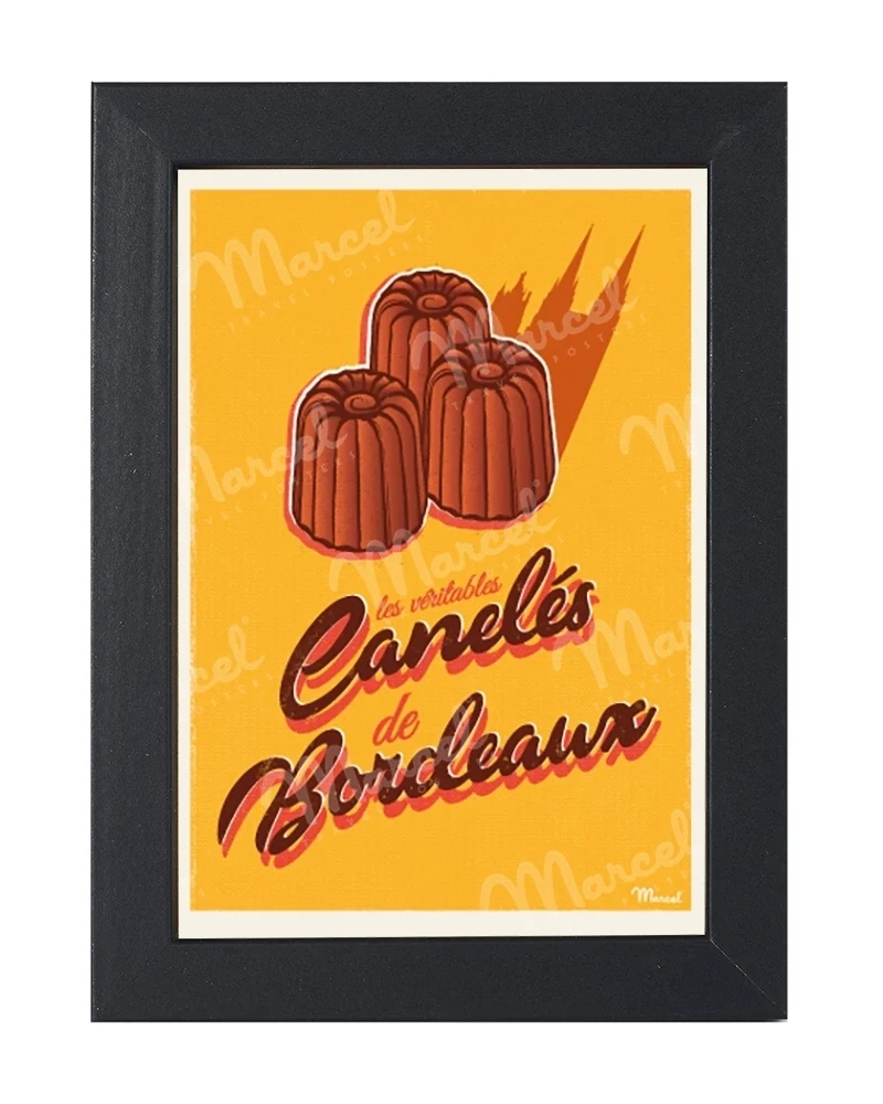Carte Postale "Canelés de BORDEAUX"