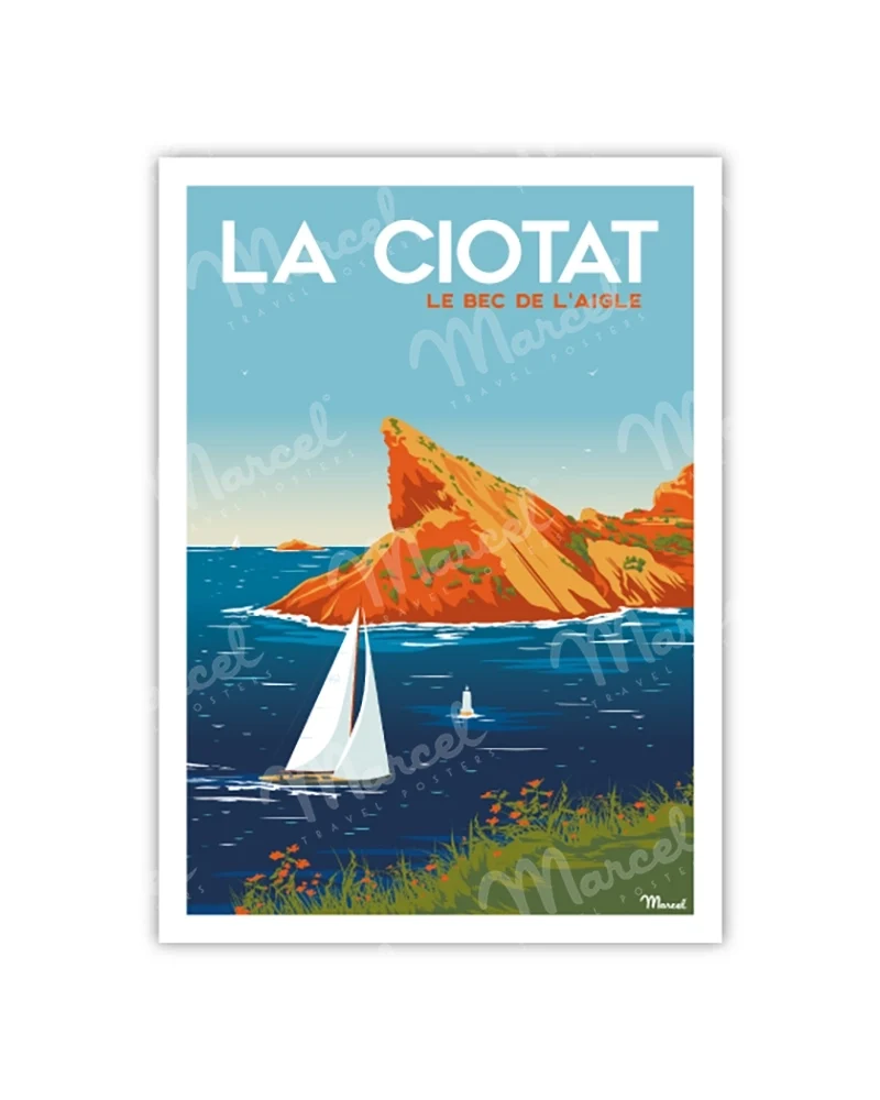 Carte Postale LA CIOTAT "Le Bec de l’Aigle"