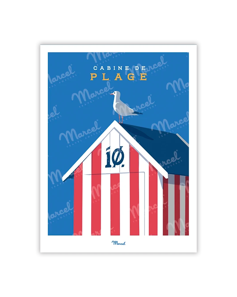 Carte postale Travel Color OLÉRON "Cabane de Plage"