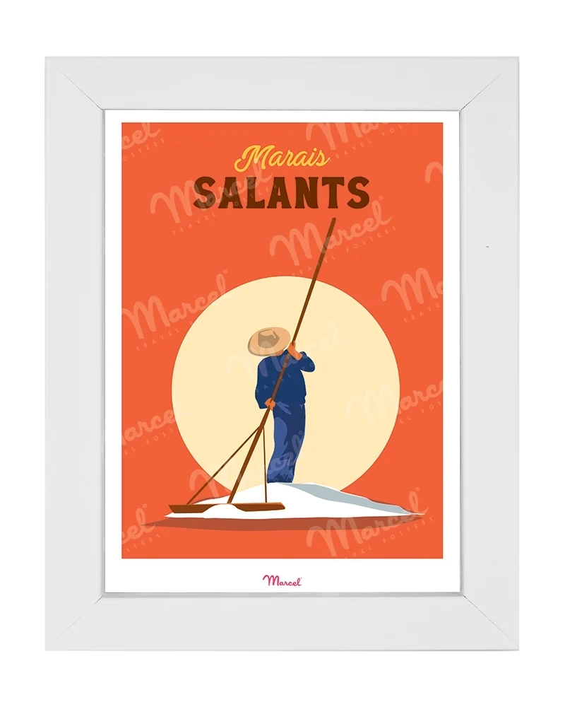 Carte postale Travel Color "Marais Salants"