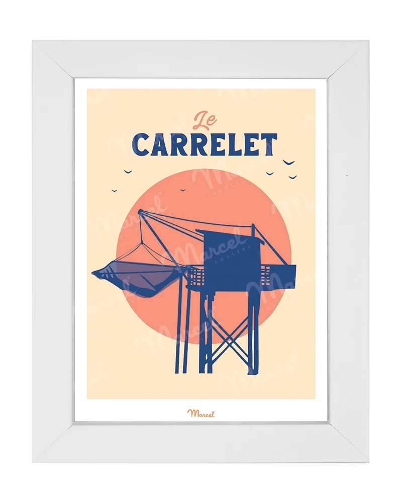 Carte postale Travel Color "Le Carrelet"