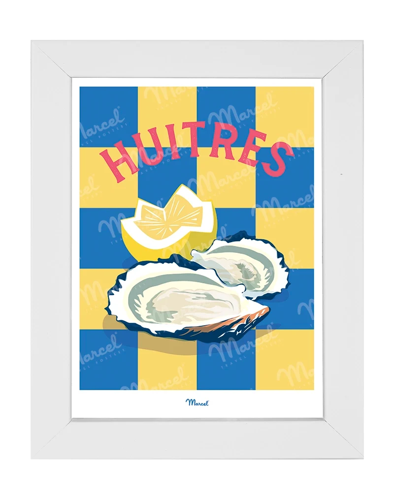 Carte postale Travel Color "Huitres"
