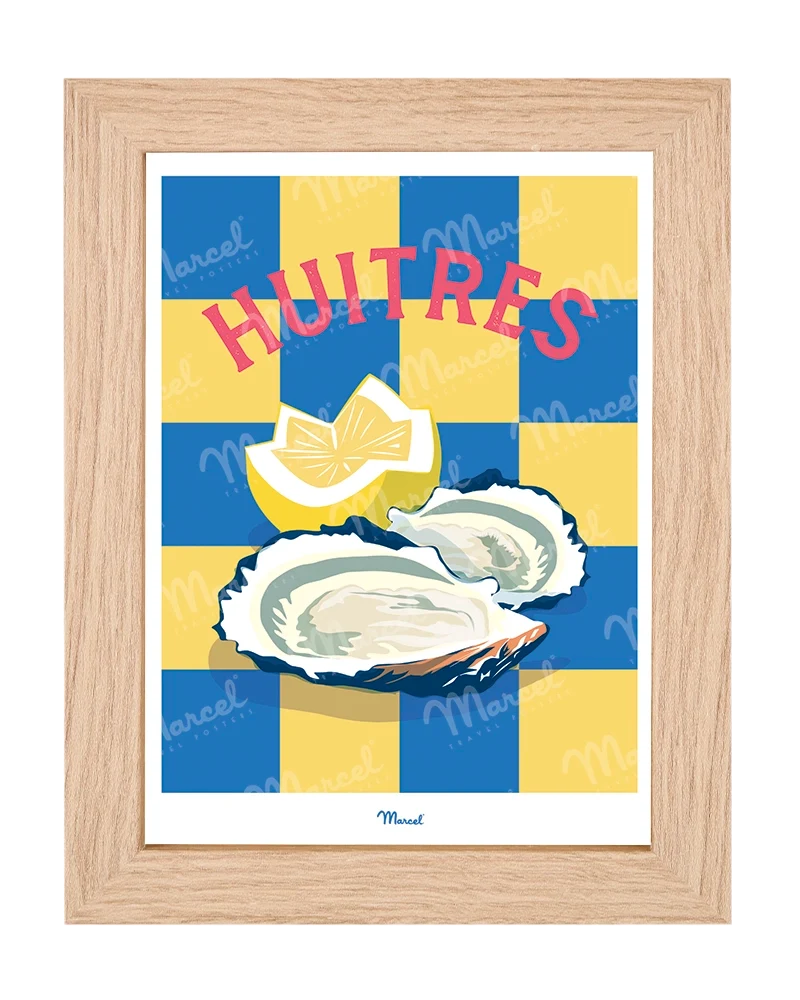 Carte postale Travel Color "Huitres"
