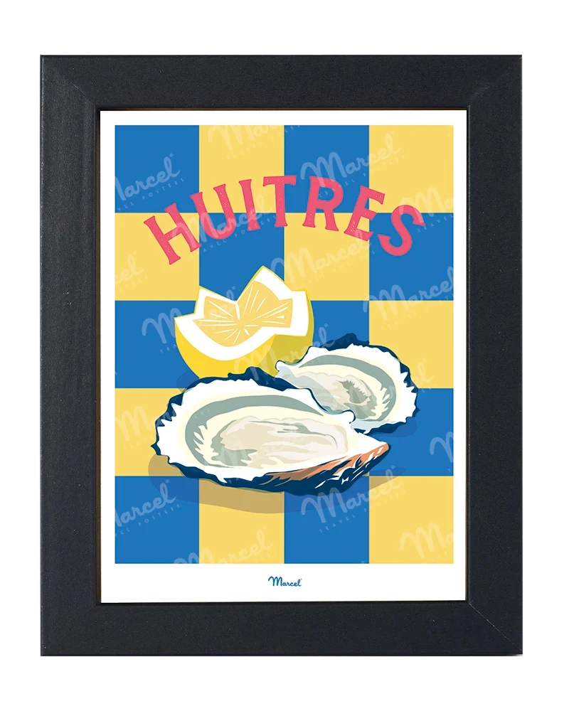 Carte postale Travel Color "Huitres"