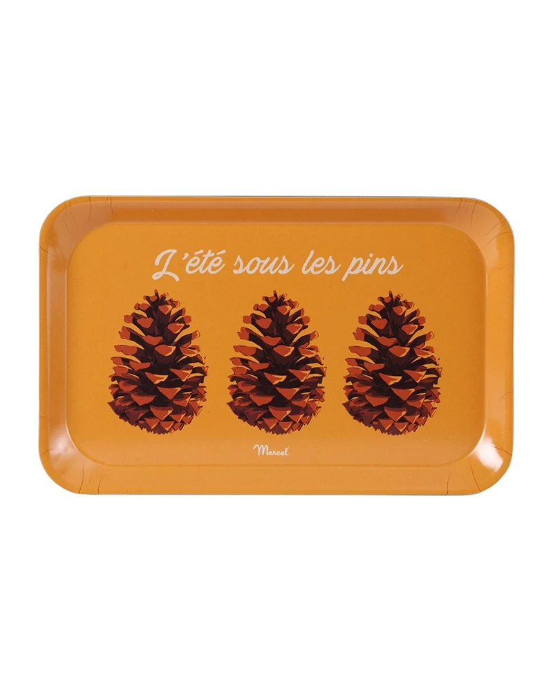 Petit Plateau de Cuisine Travel Color "Pigne de Pin"