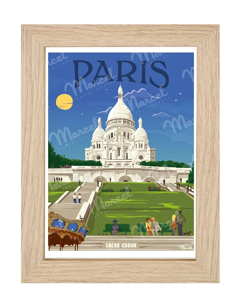 Carte Postale PARIS "Sacré-Cœur"