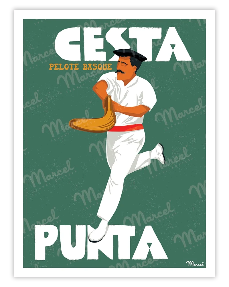 Affiche "Cesta Punta"