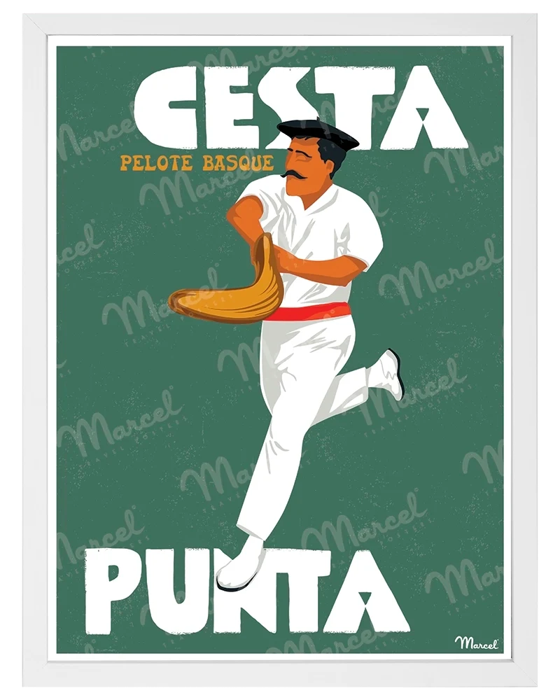 Affiche "Cesta Punta"