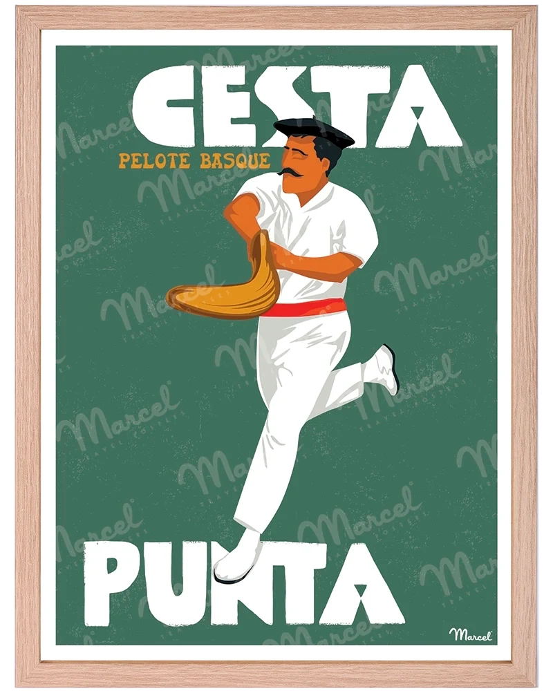 Affiche "Cesta Punta"