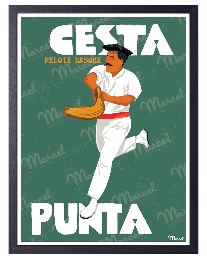 Affiche "Cesta Punta"
