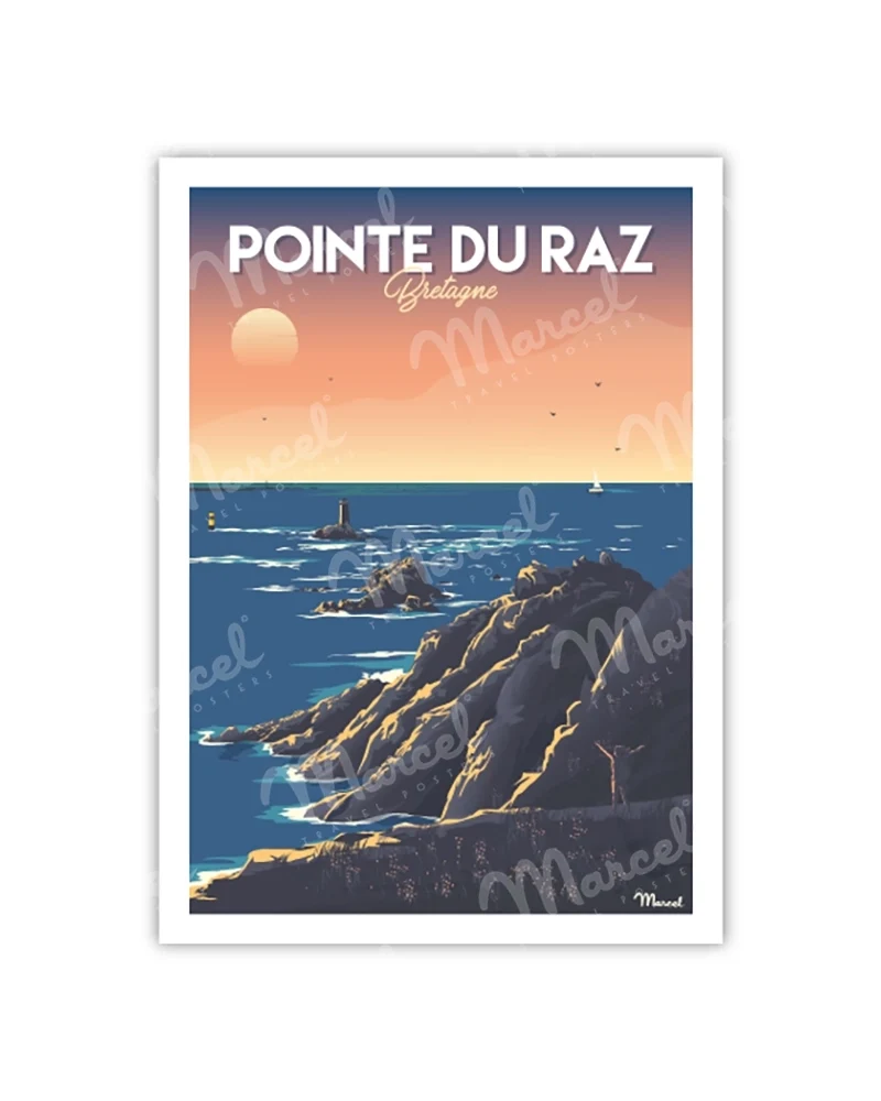 Carte Postale "Pointe du Raz"