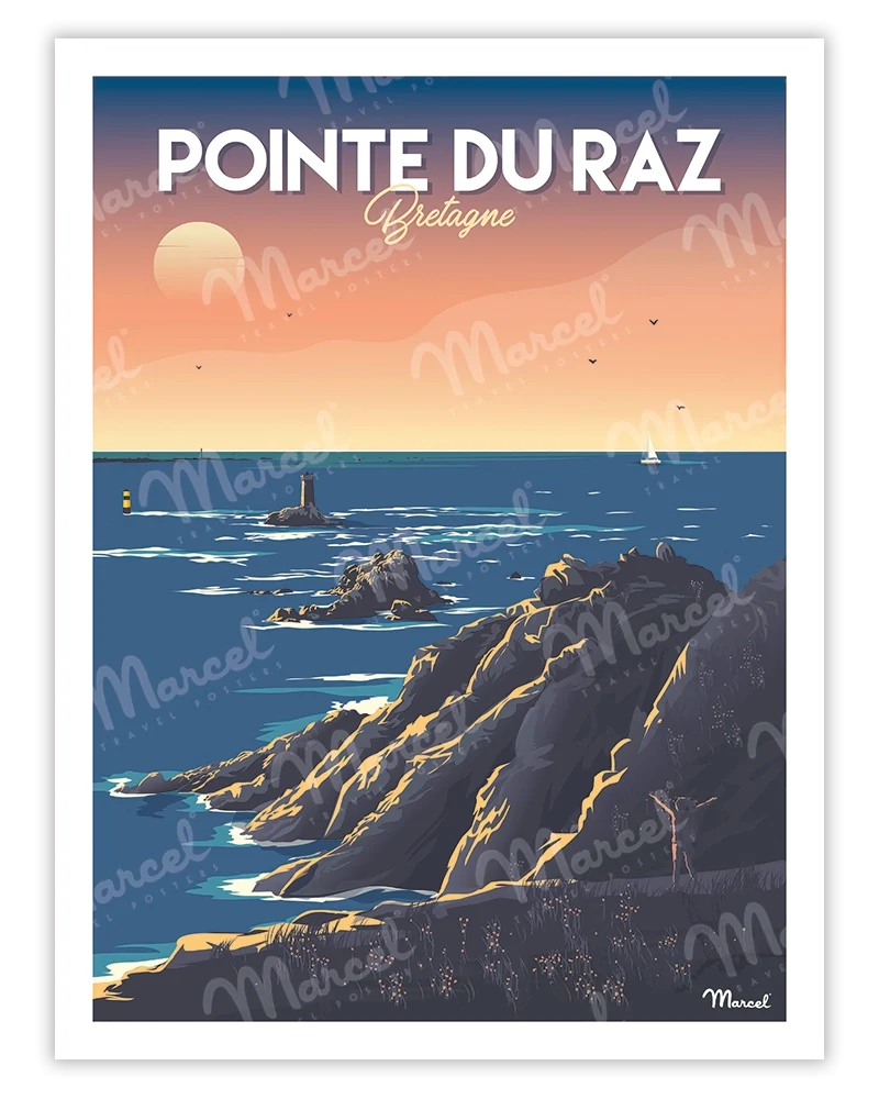 Affiche "Pointe du Raz"