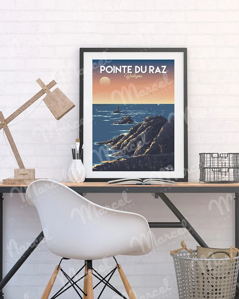 Affiche "Pointe du Raz"