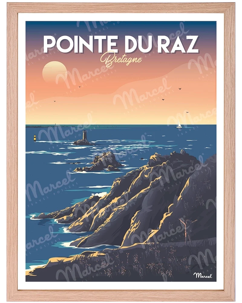 Affiche "Pointe du Raz"