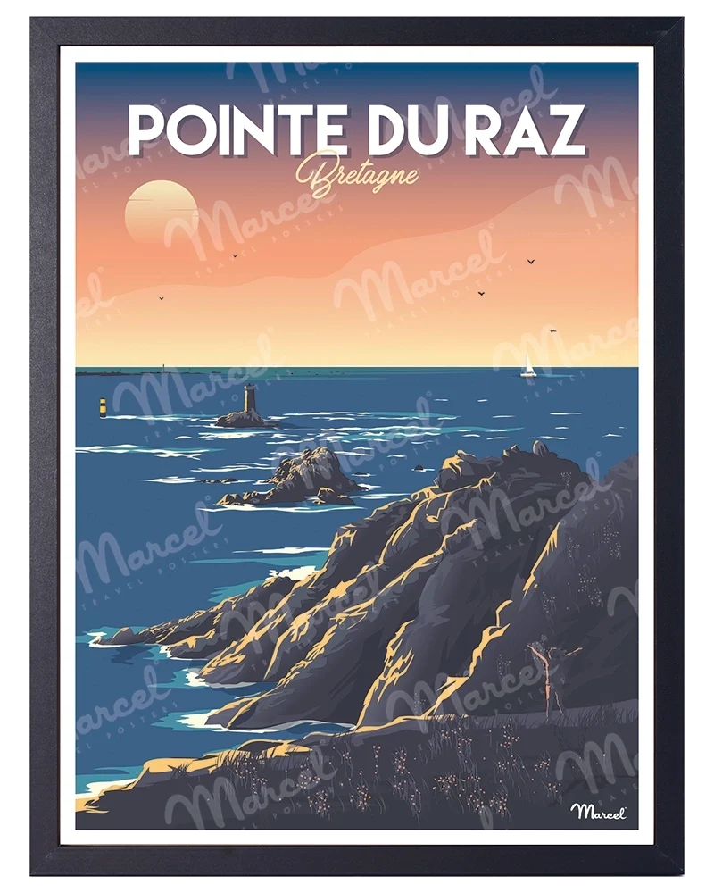 Affiche "Pointe du Raz"