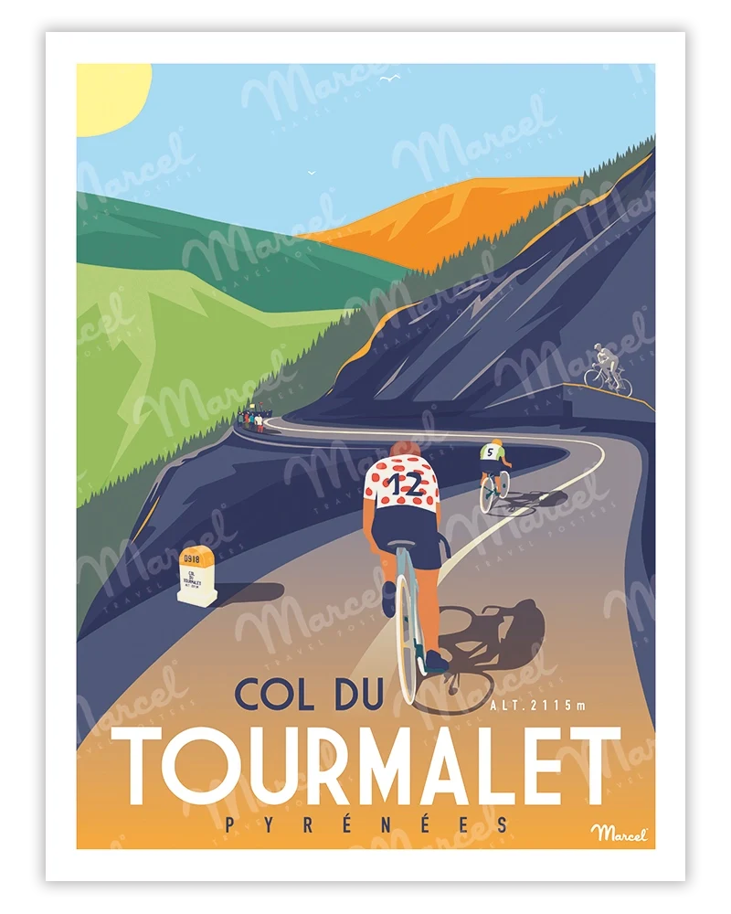 Affiche TOURMALET