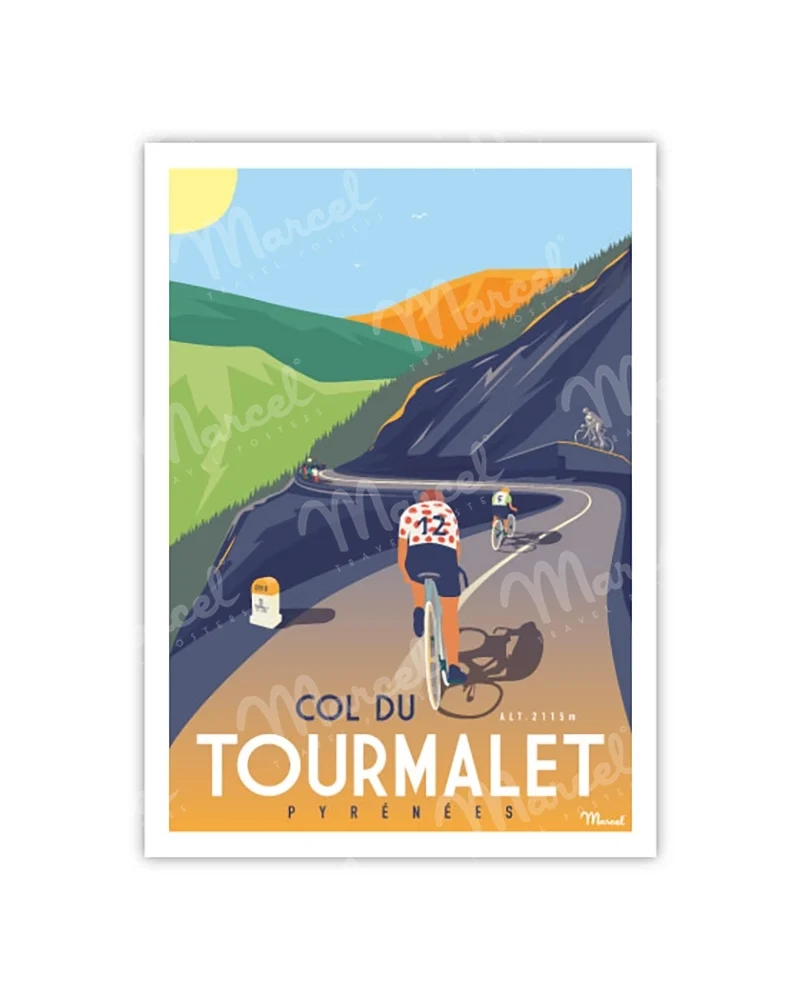 Carte Postale TOURMALET
