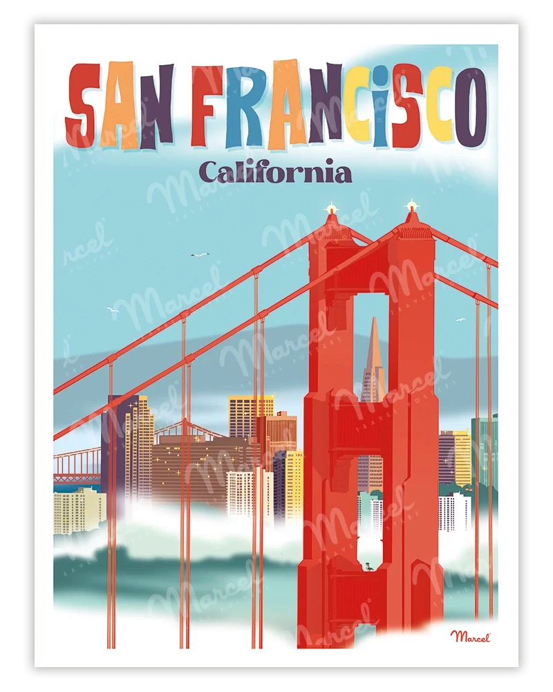 Affiche SAN FRANCISCO