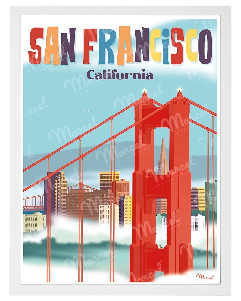 Affiche SAN FRANCISCO