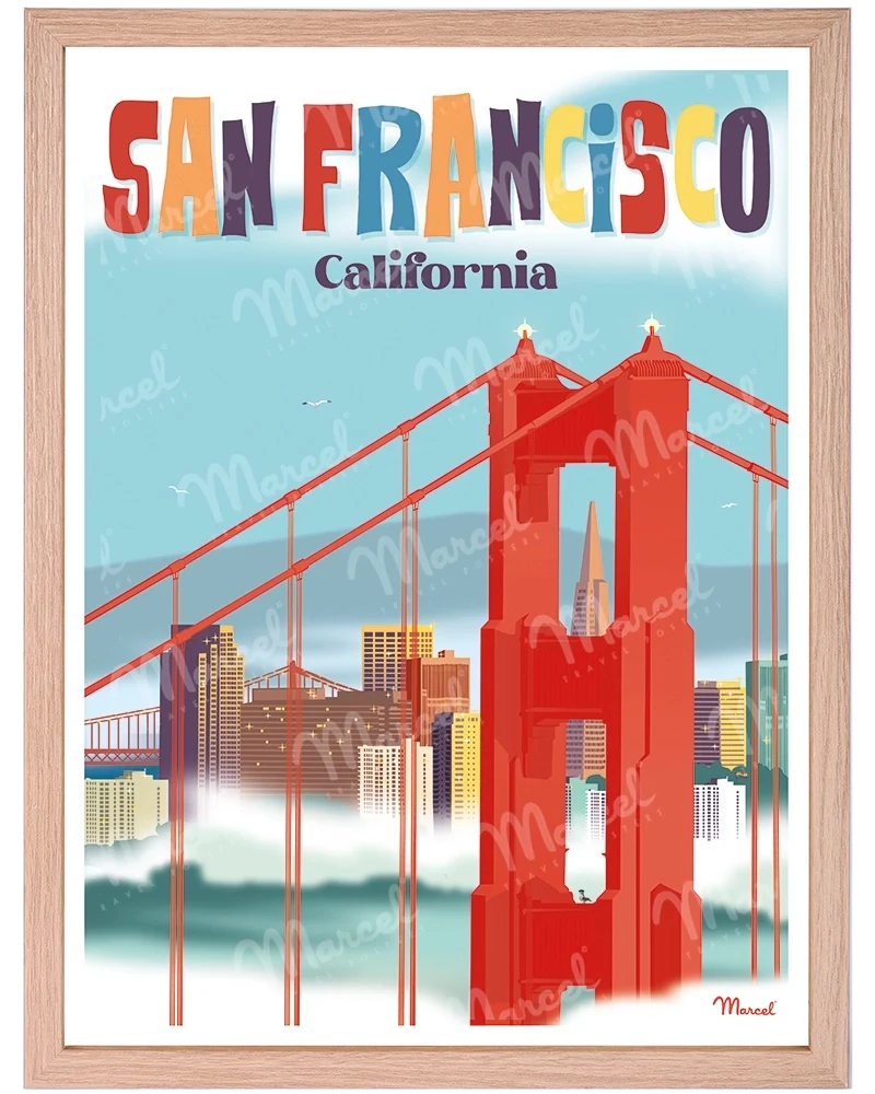 Affiche SAN FRANCISCO