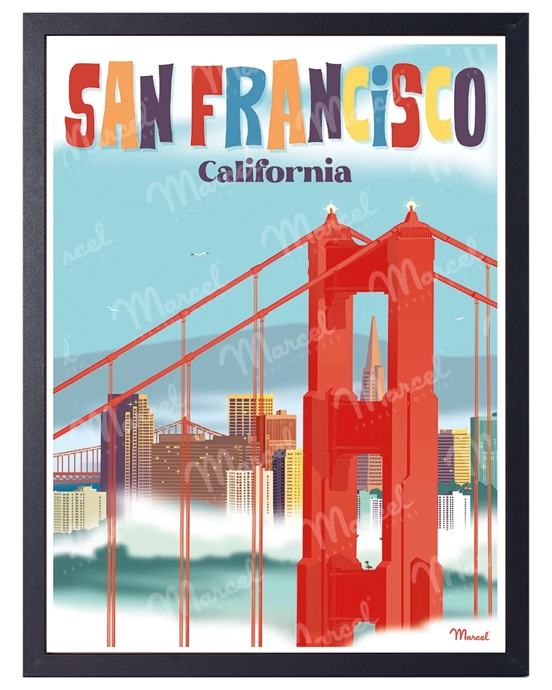 Affiche SAN FRANCISCO