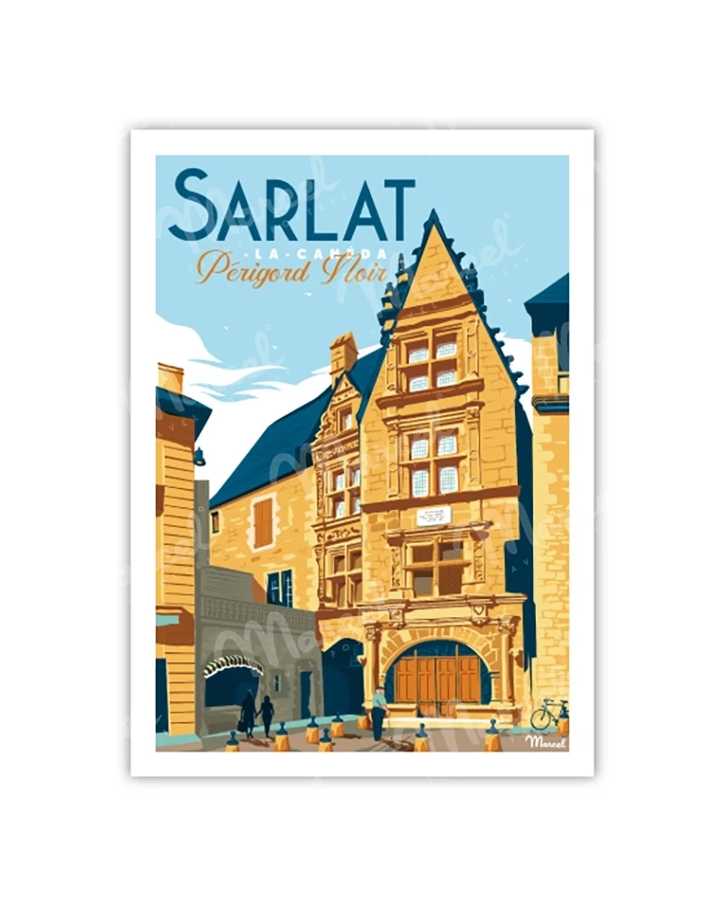 Carte Postale SARLAT "Périgord Noir"