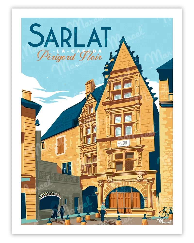 Affiche SARLAT "Périgord Noir"