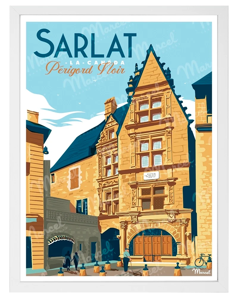 Affiche SARLAT "Périgord Noir"