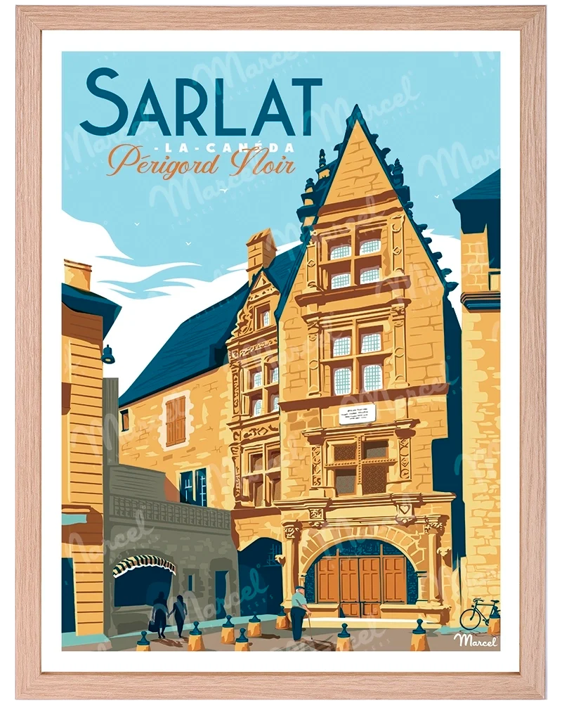Affiche SARLAT "Périgord Noir"