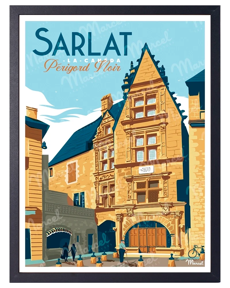 Affiche SARLAT "Périgord Noir"