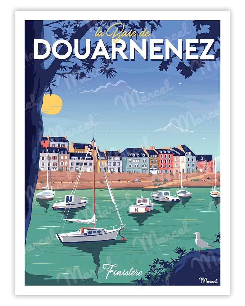 Affiche DOUARNENEZ