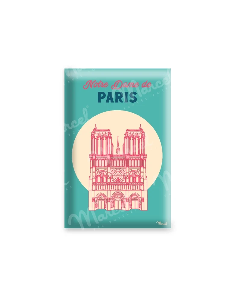 Magnet Travel Color PARIS "Notre Dame de Paris"