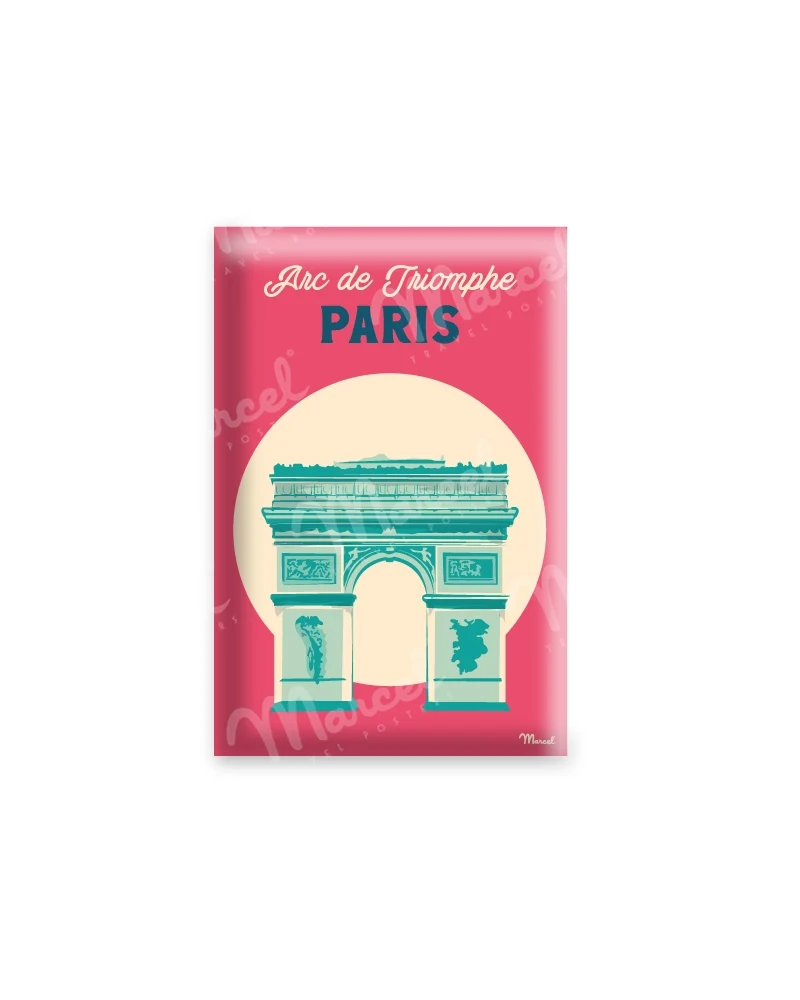 Magnet Travel Color PARIS "Arc de Triomphe"