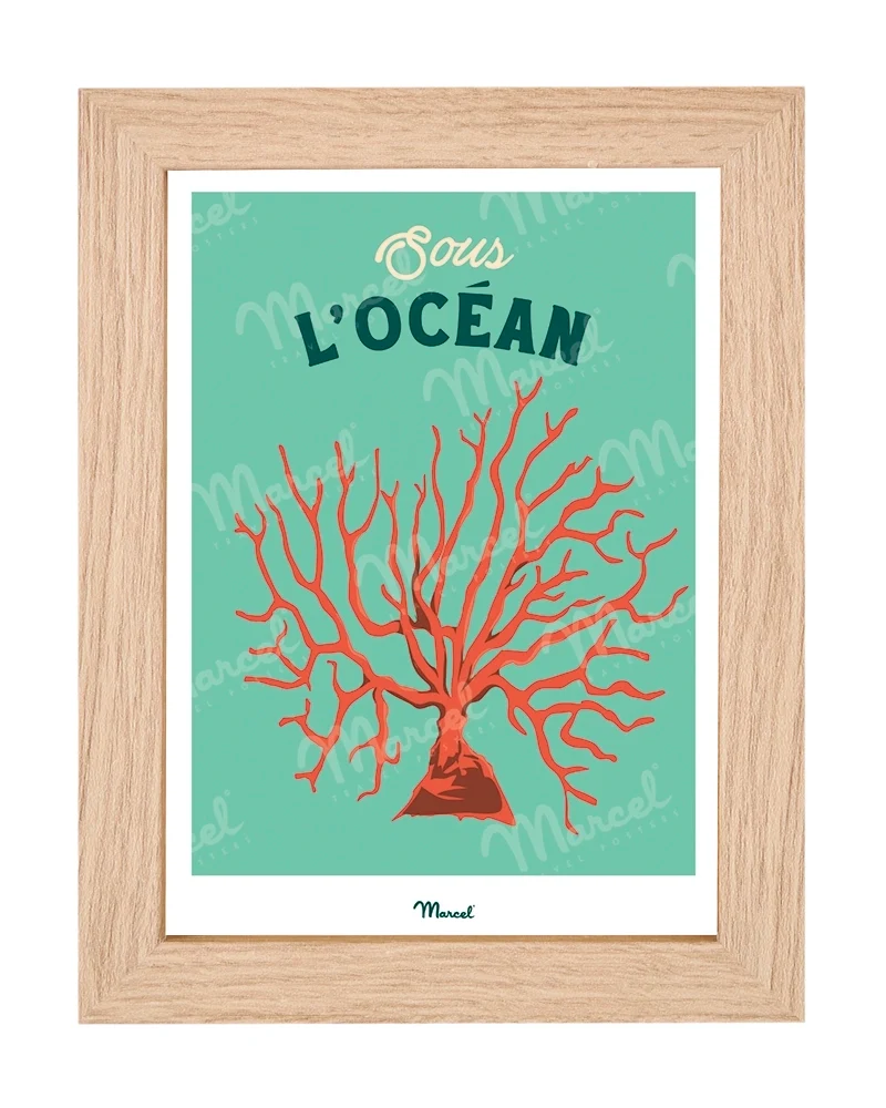 Carte postale Travel Color "Sous l'Océan"