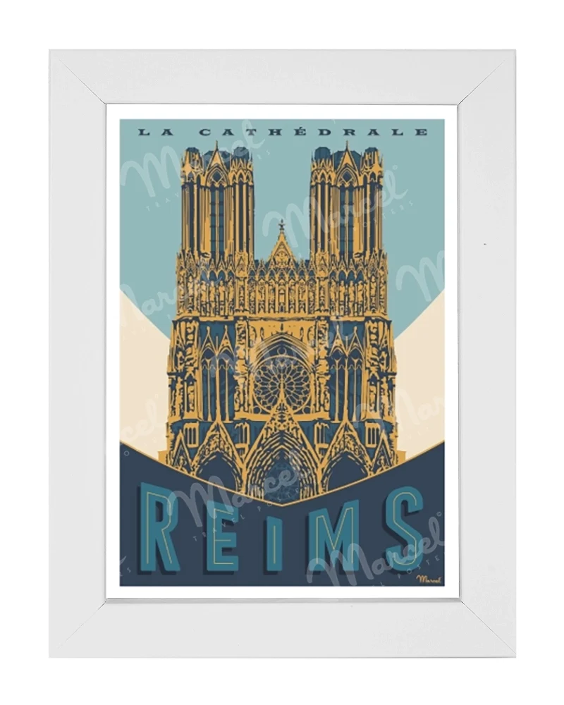Carte Postale REIMS "La Cathédrale"