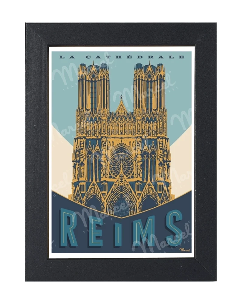Carte Postale REIMS "La Cathédrale"