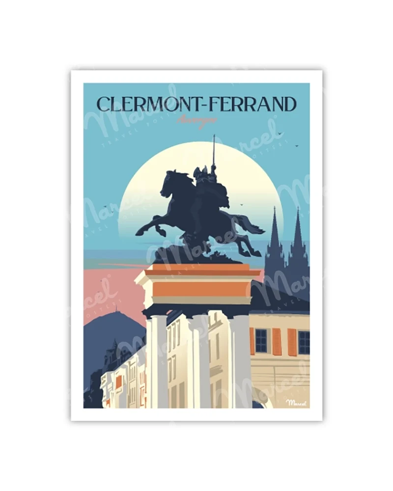 Carte Postale CLERMONT-FERRAND "Auvergne"