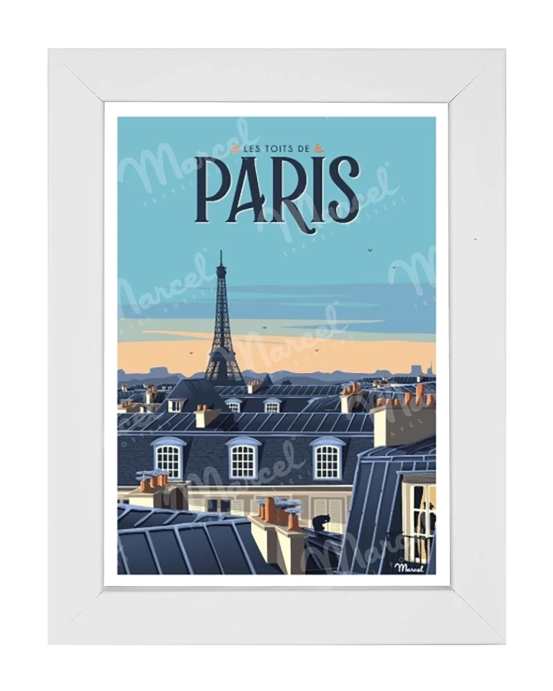 Carte Postale PARIS "Les Toits"