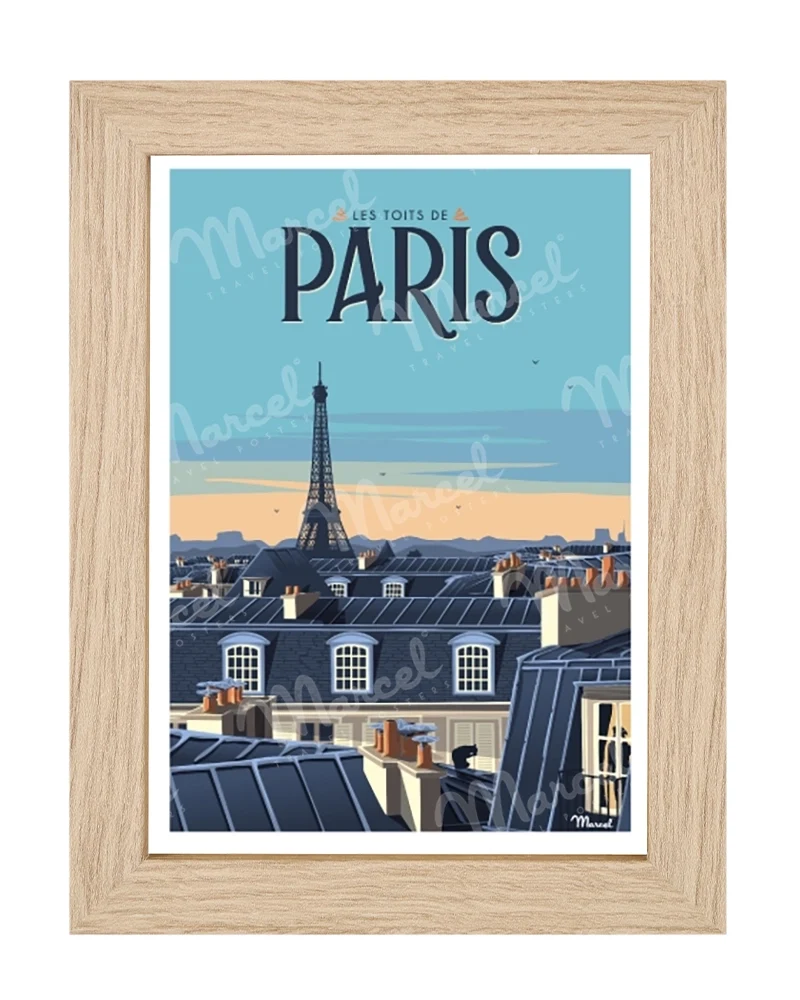 Carte Postale PARIS "Les Toits"