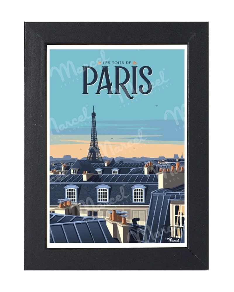 Carte Postale PARIS "Les Toits"