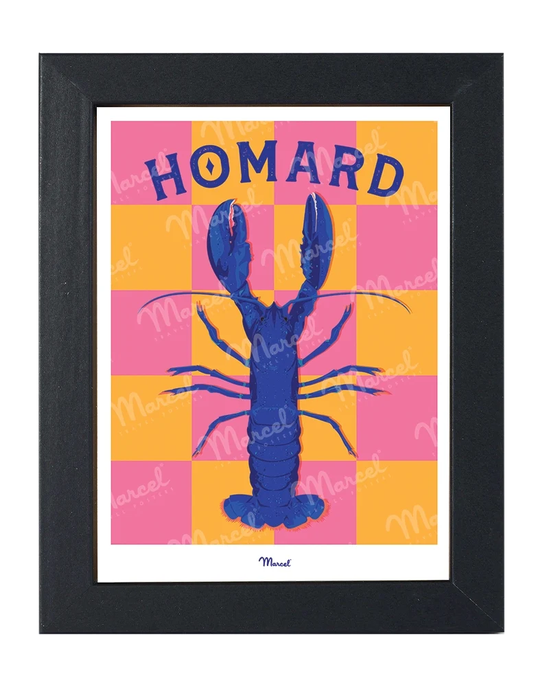 Carte postale Travel Color "Homard"