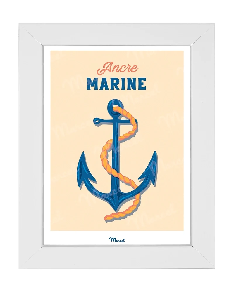 Carte postale Travel Color "Ancre Marine"