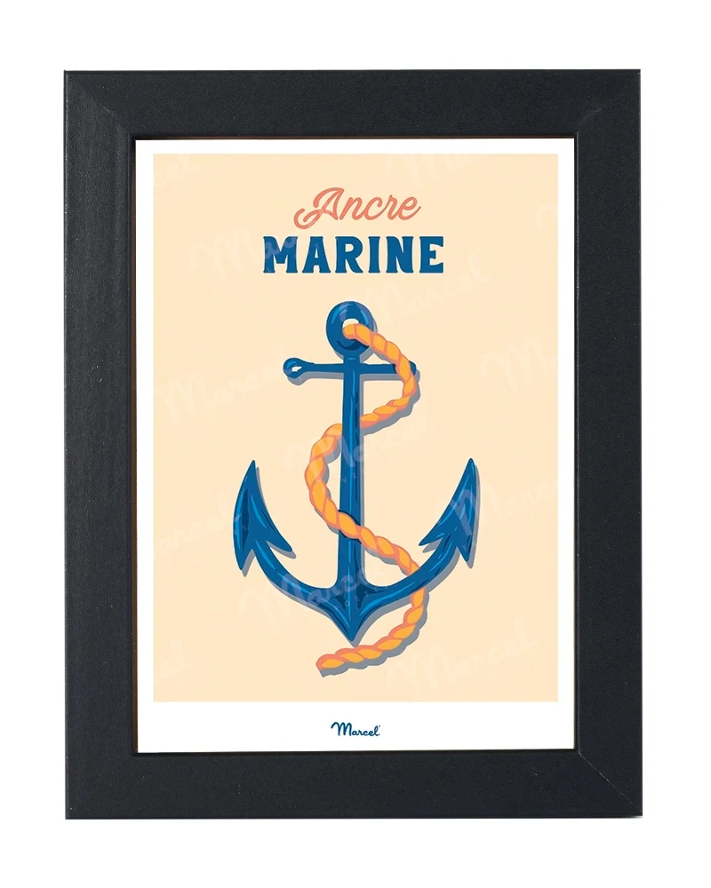 Carte postale Travel Color "Ancre Marine"