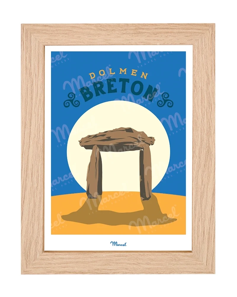 Carte postale Travel Color "Dolmen Breton"