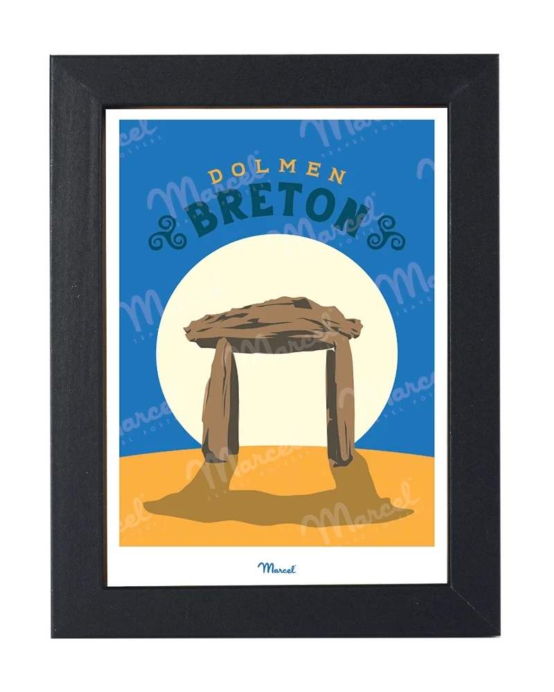 Carte postale Travel Color "Dolmen Breton"