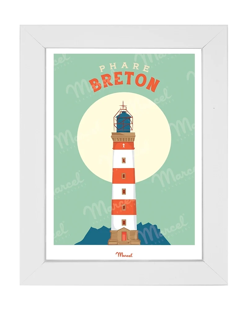 Carte postale Travel Color "Phare Breton"