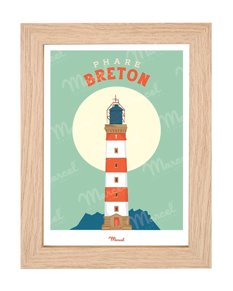 Carte postale Travel Color "Phare Breton"