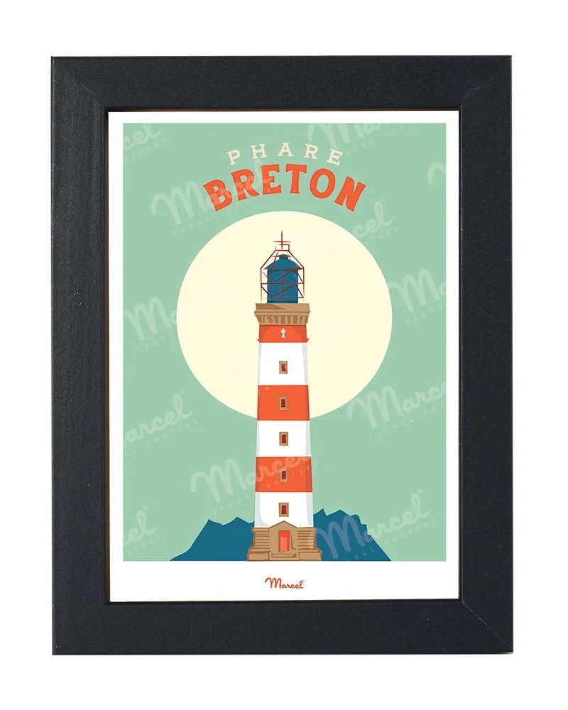 Carte postale Travel Color "Phare Breton"