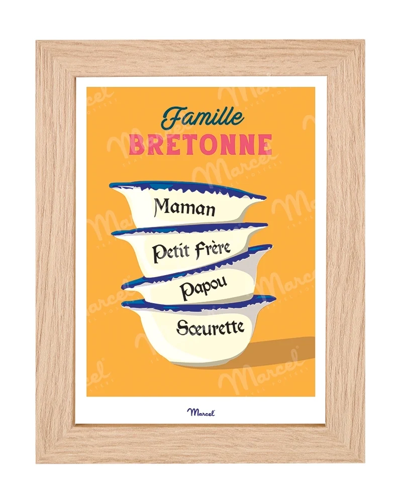 Carte postale Travel Color "Bol Breton"