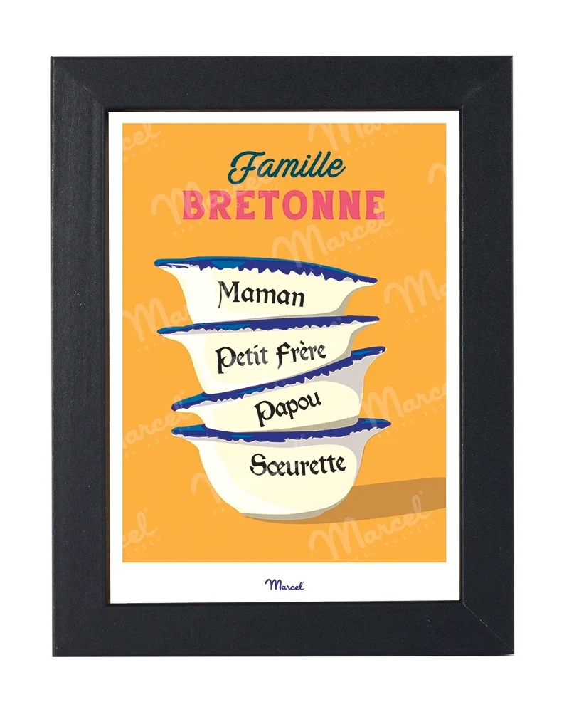 Carte postale Travel Color "Bol Breton"